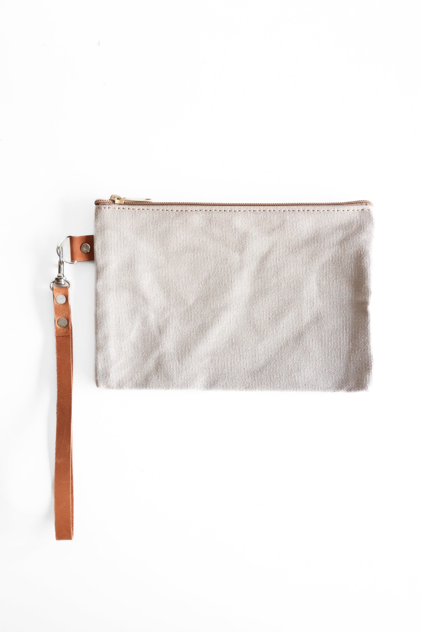 Canvas Clutch/Zippered Pouch