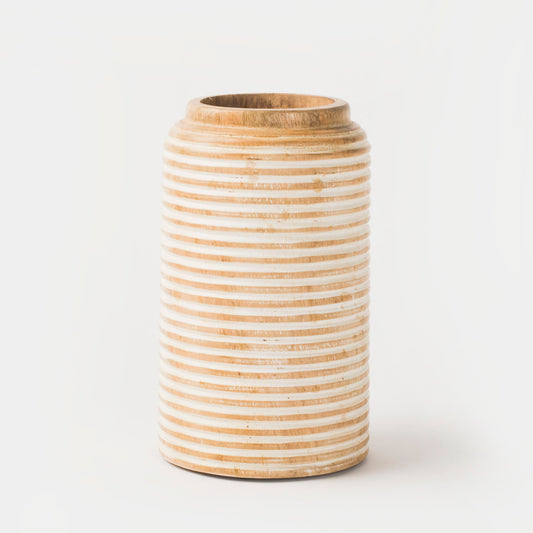 Etchra Vase - Rustic White