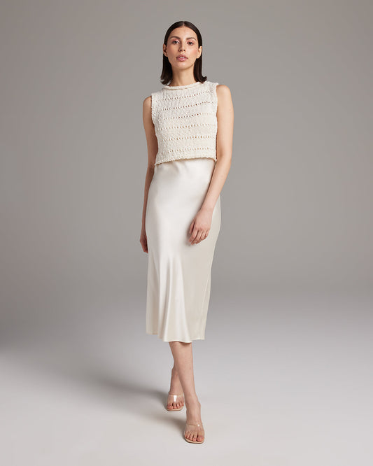 Flammé Knit Crop Top