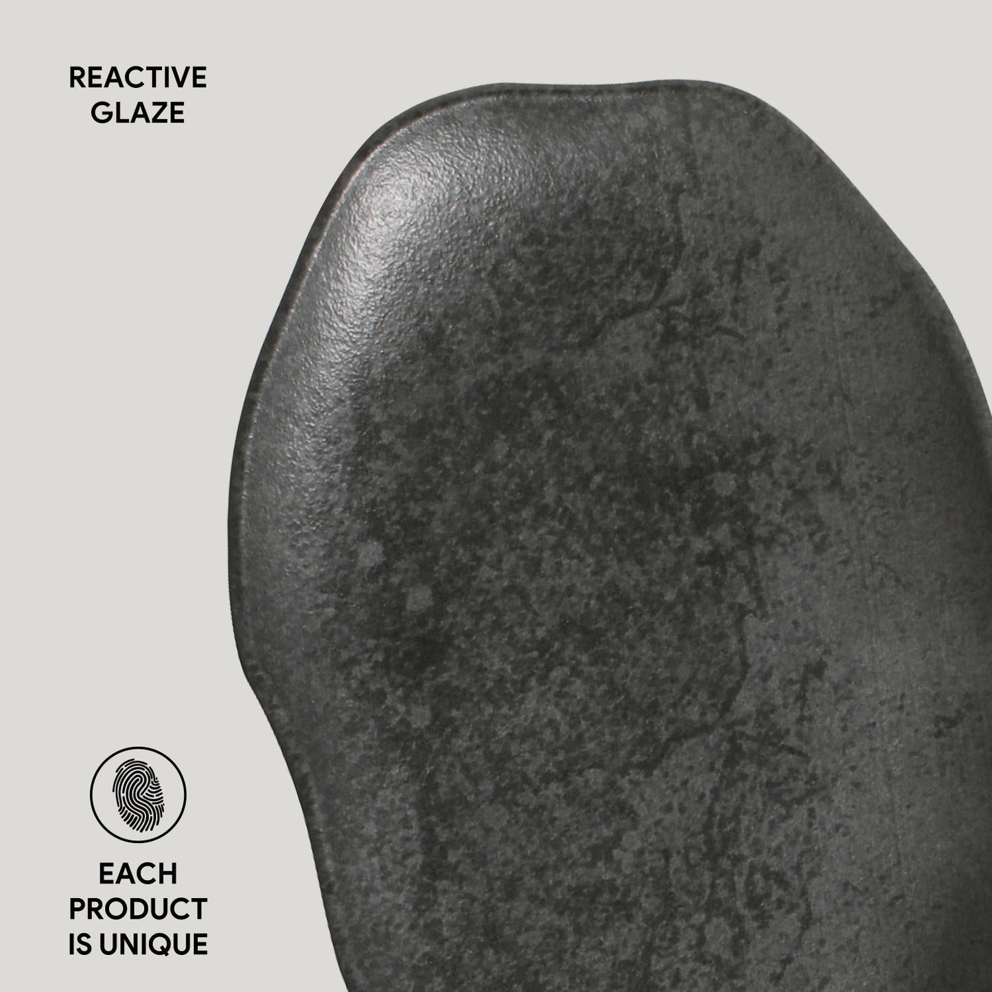 Shallow Bio Oval Platter Medium Set of 4