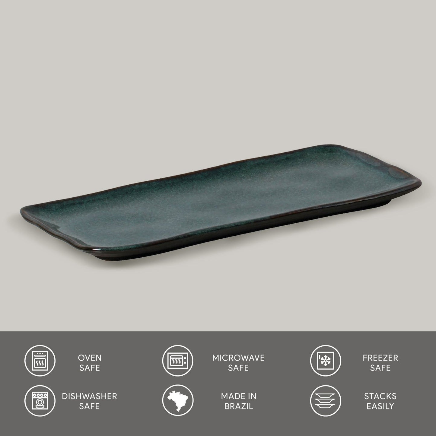 Rectangular Platter Medium Set of 4