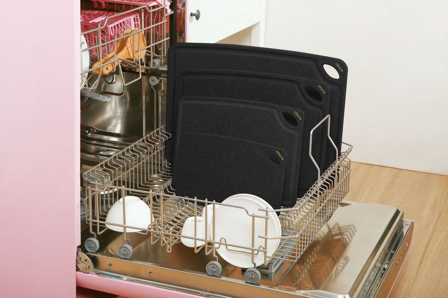 Classic Series 10 x 13 x 1/4 Cutting Board - Medium- Black Color