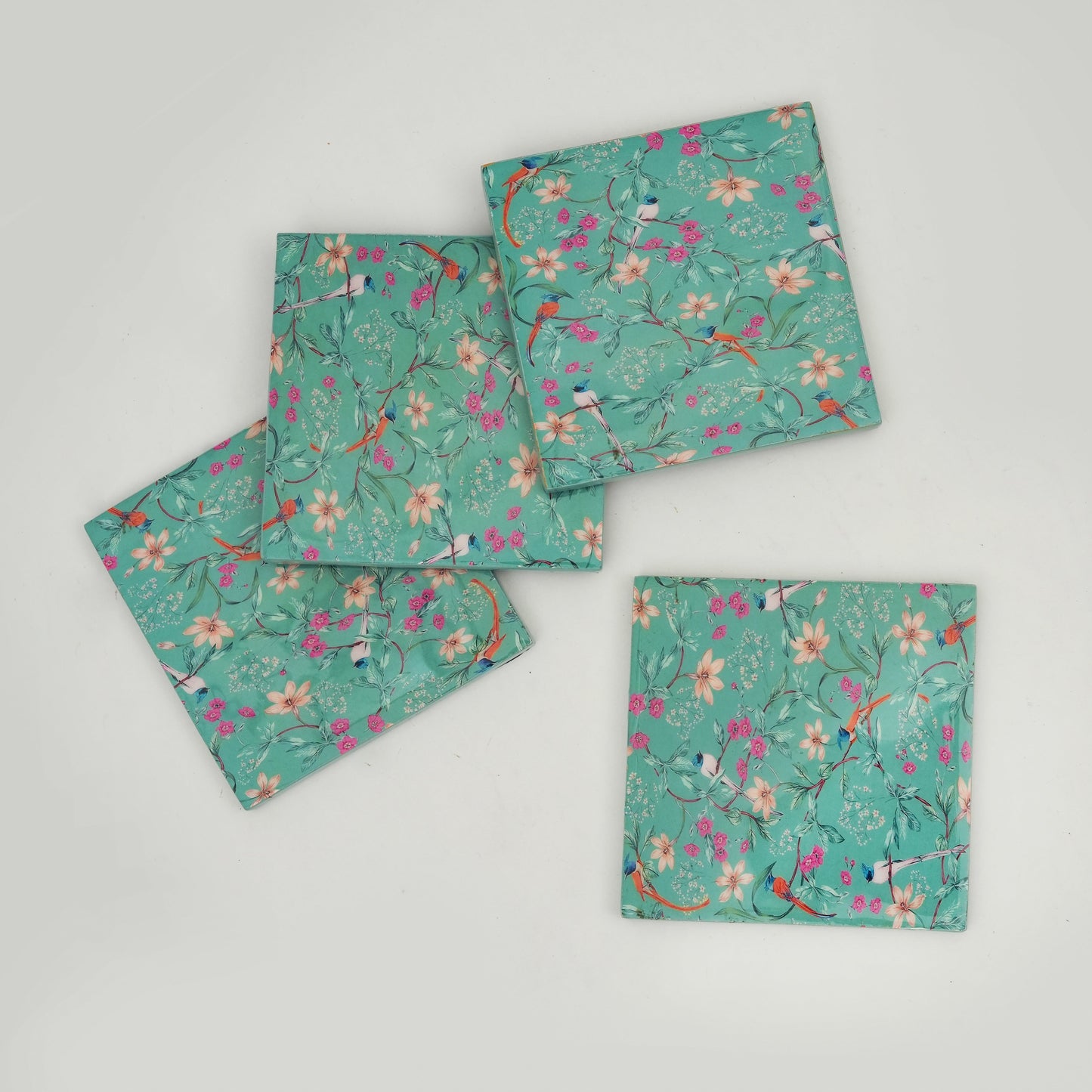 Aqua Flora Coasters