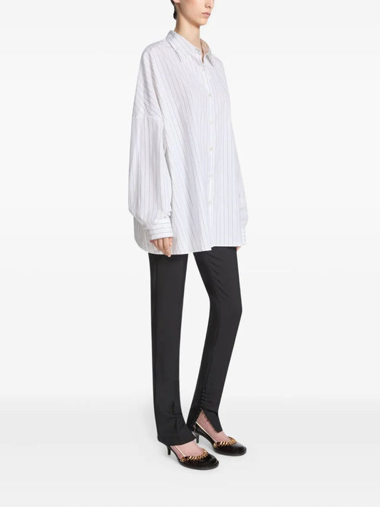 Dries Van Noten Women Casia Striped Shirt