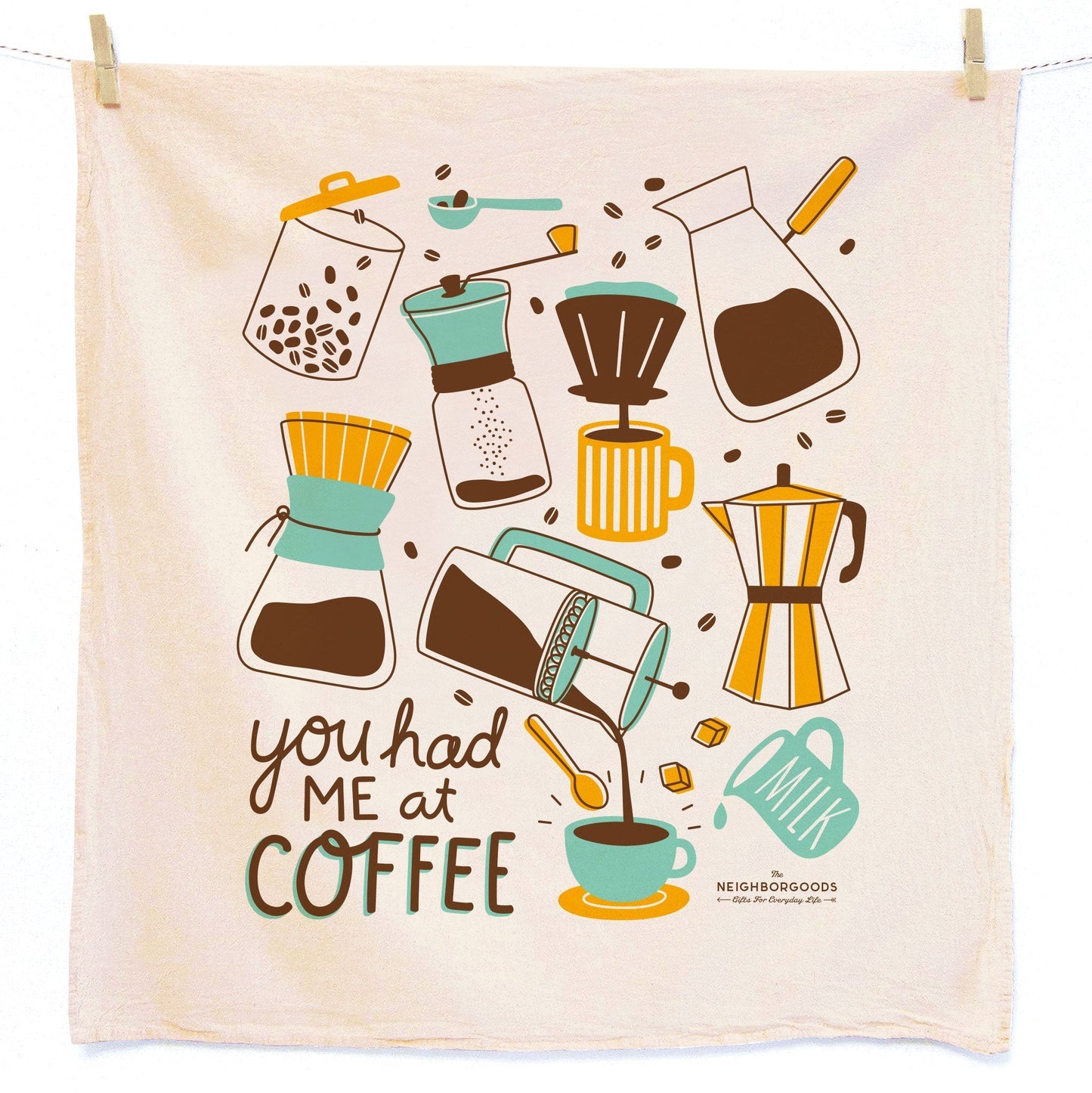Coffee Break - Dish Towel Set of 2