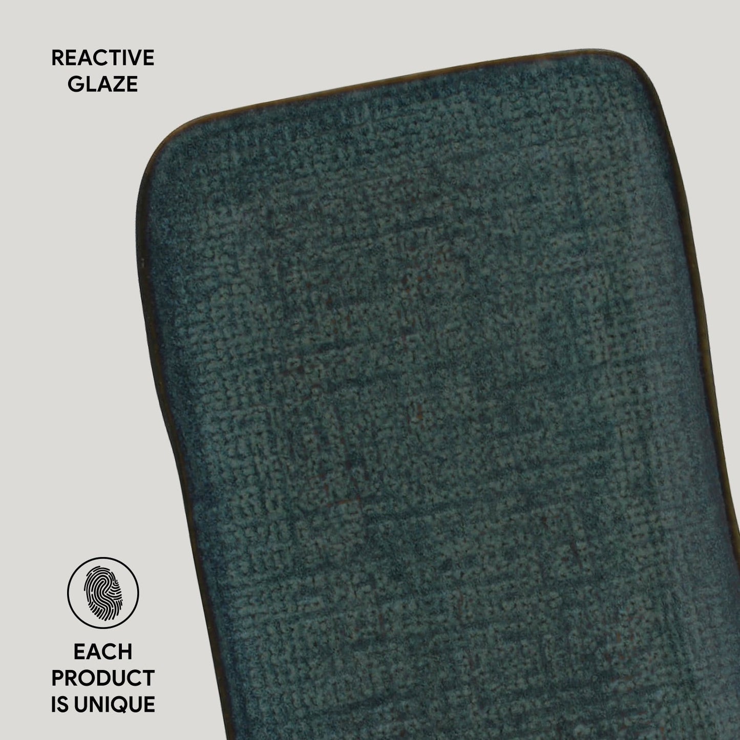 Rectangular Platter Juta Medium Set of 4