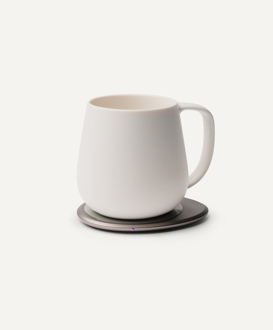 Ui+ Self-heating Mug Set - Jasmine White (SD)