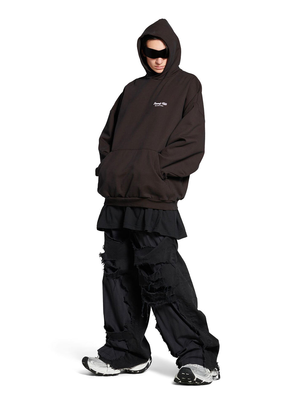 Balenciaga Women Hoodie Beverly Hills Oversize