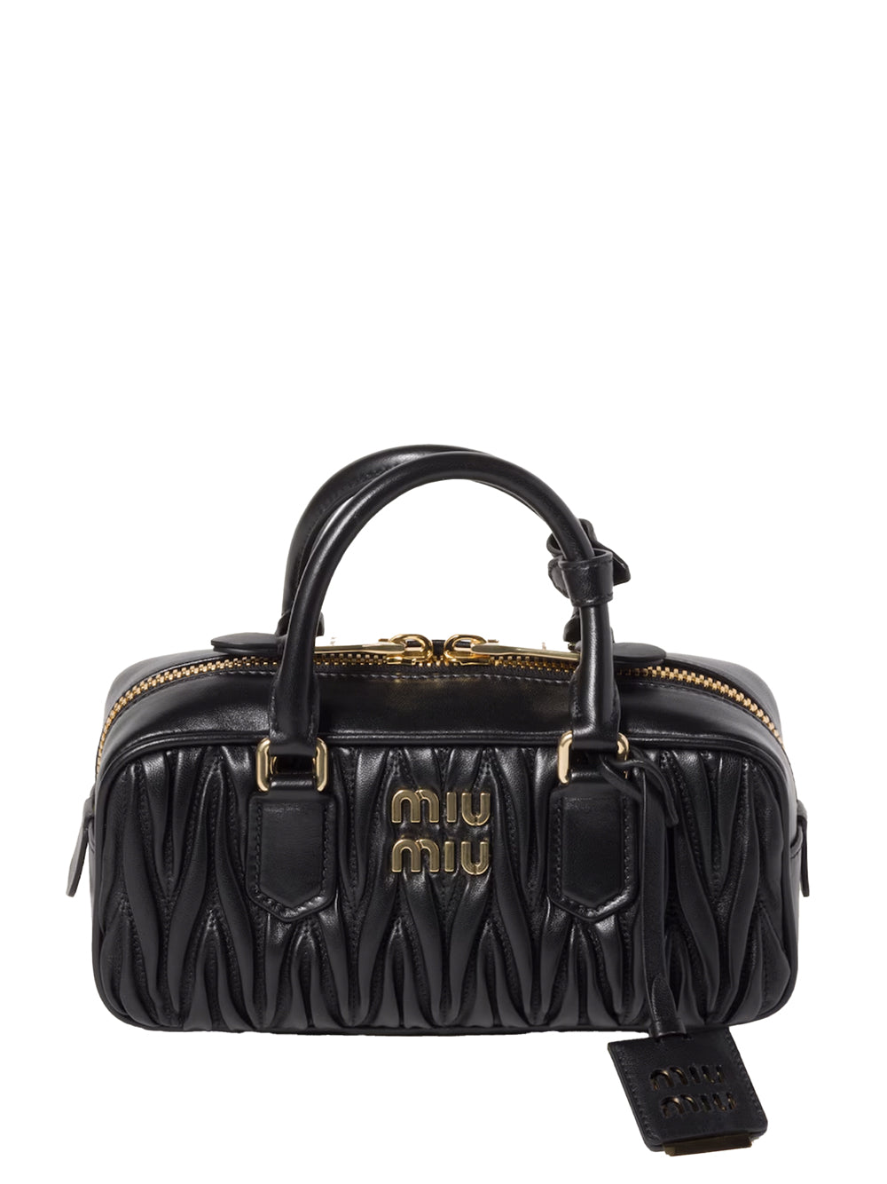 Miu Miu Women Arcadie Regular Matelassé Nappa Leather Bag