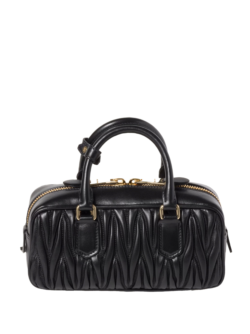 Miu Miu Women Arcadie Regular Matelassé Nappa Leather Bag