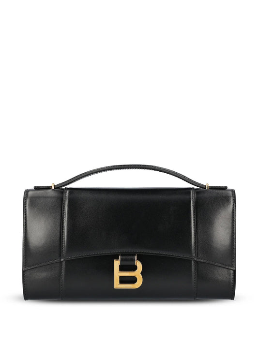 Balenciaga Women Hourglass Pochette With Handle