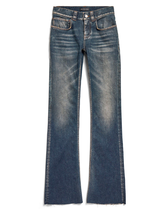 Balenciaga Women Slim Fit Bootcut Jeans