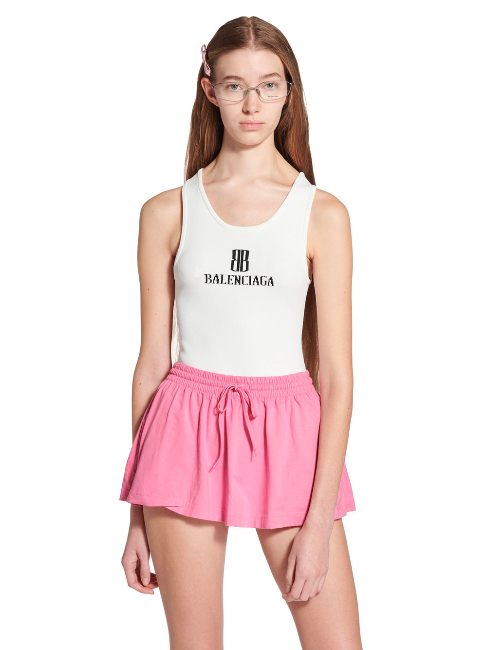 Balenciaga Women Nano Bb Tank Top