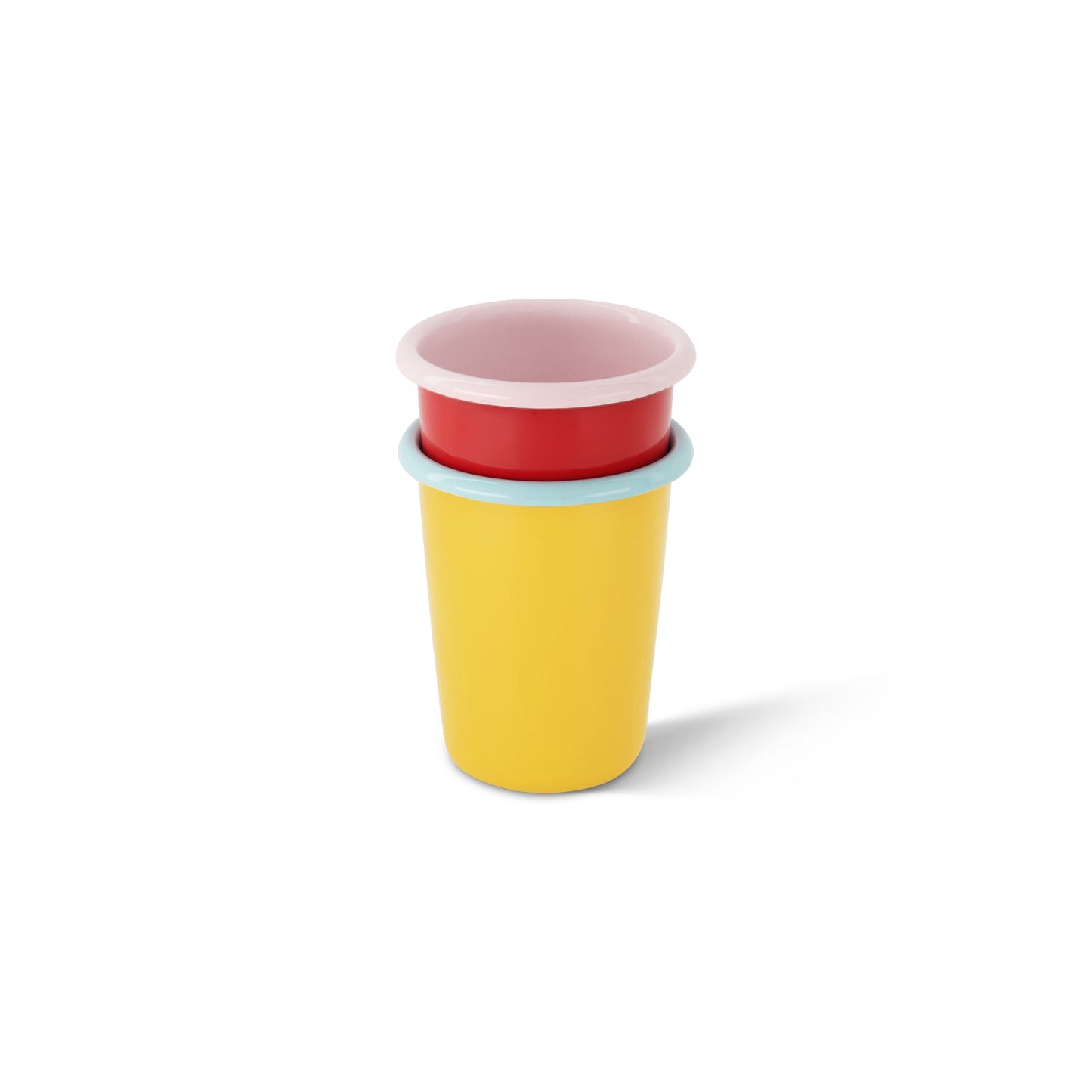 S/4 Small Enamel Tumbler - Two Tone