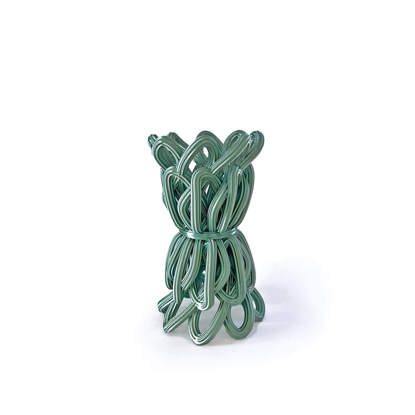 Frosting Vase Green