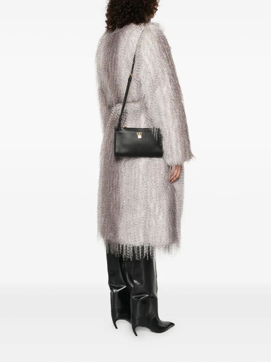 Tom Ford Women Natural Grain Leather Padlock Mini Bag On Strap