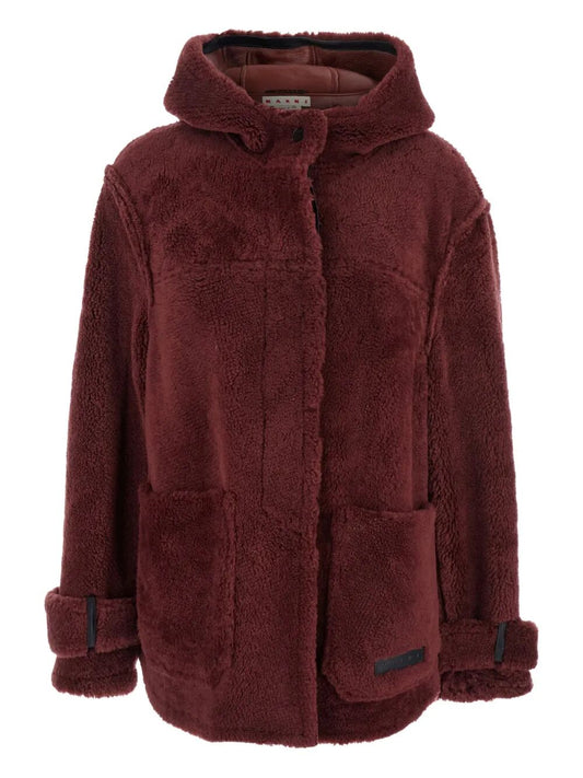 Marni Women Fur Hooded Jacket