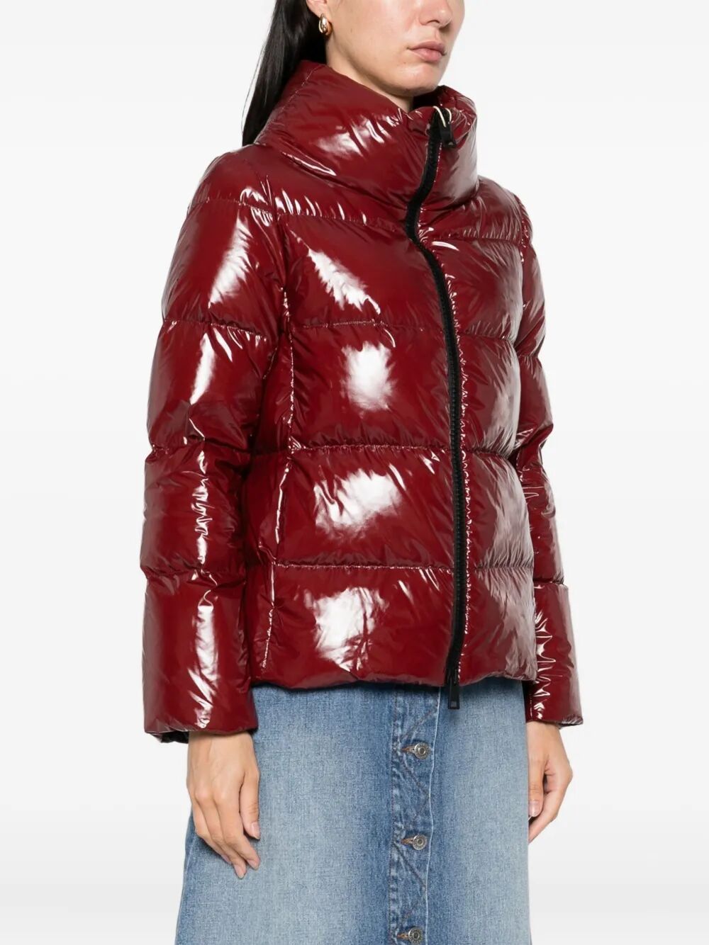 Herno Women Glossy Finish Puffer Jacket