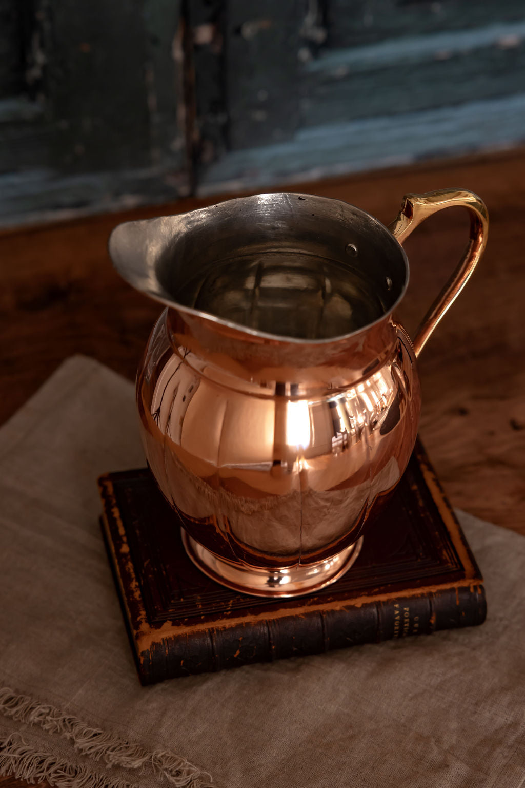 CMK Vintage Inspired Copper Large Pitcher