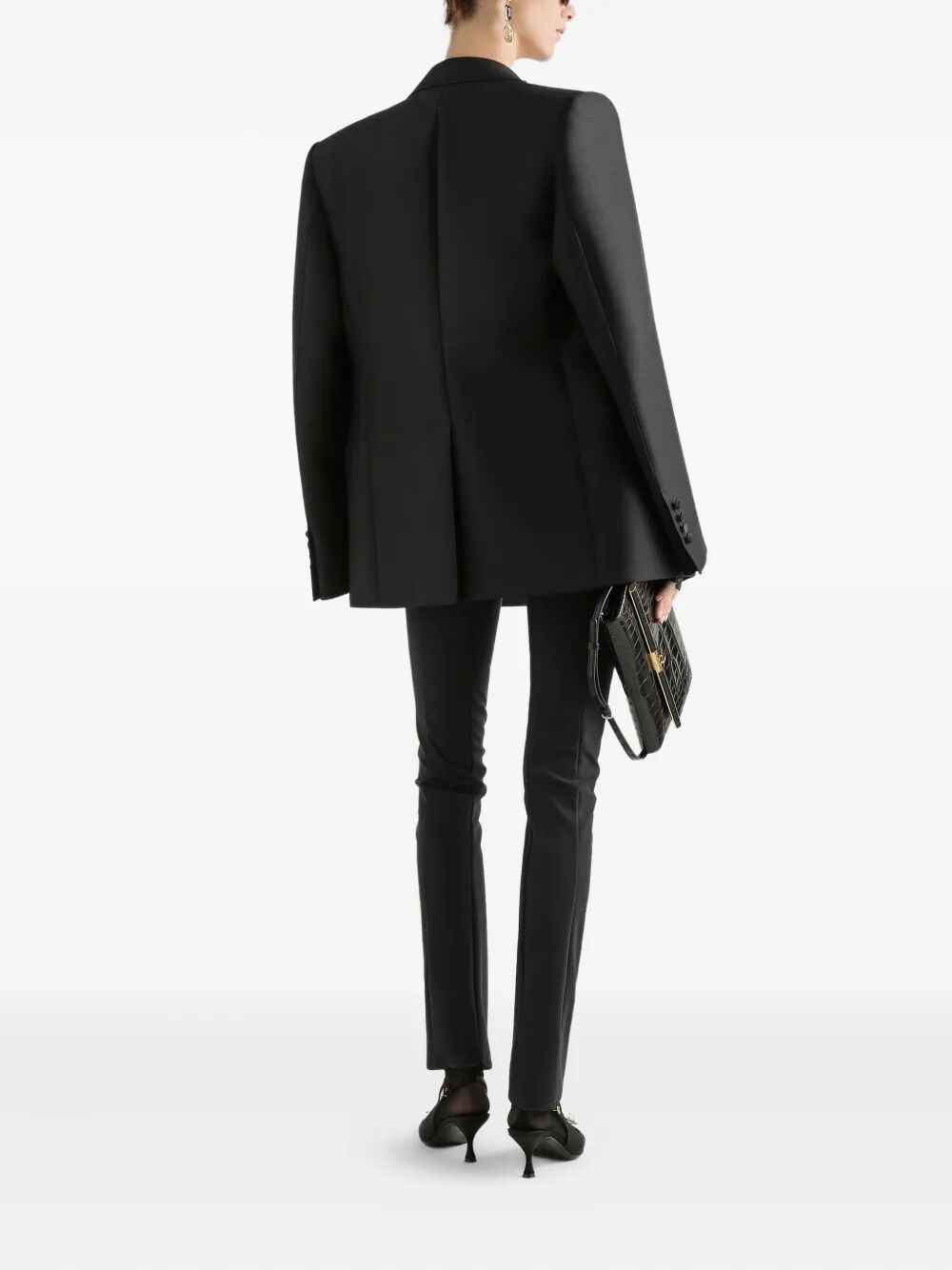 Dolce & Gabbana Women Double-Breasted Jacket In Faille