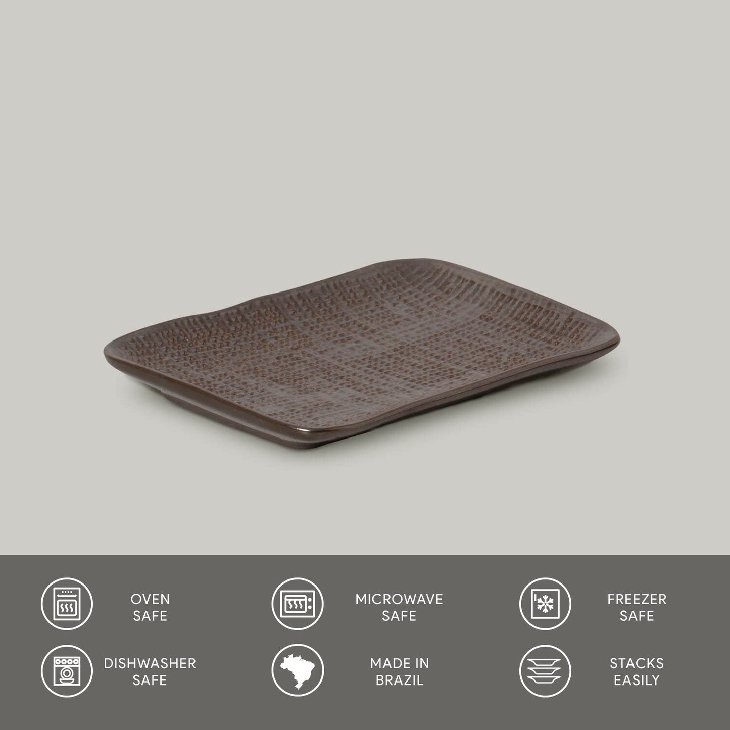 Rectangular Platter Juta Set of 4