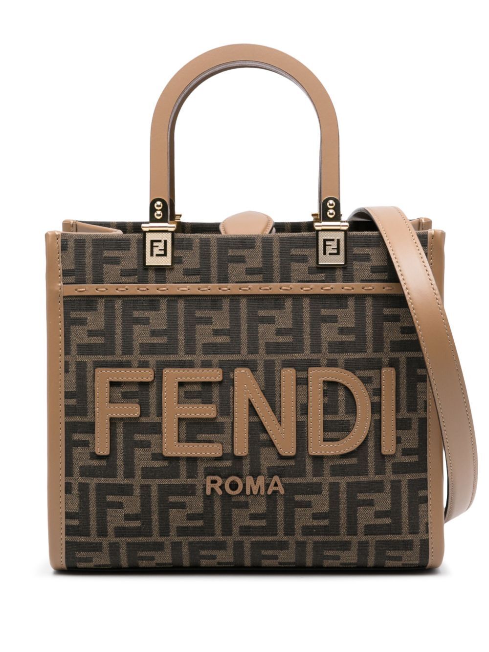 Fendi Women Fendi Sunshine Small Ff Jacquard