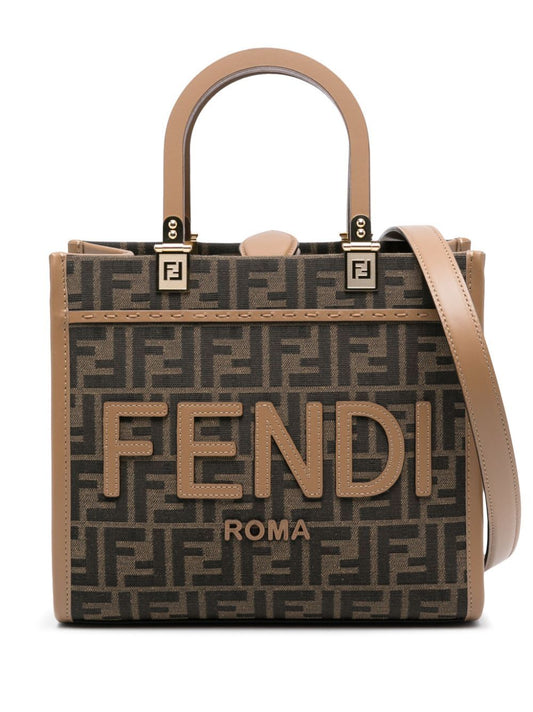 Fendi Women Fendi Sunshine Small Ff Jacquard