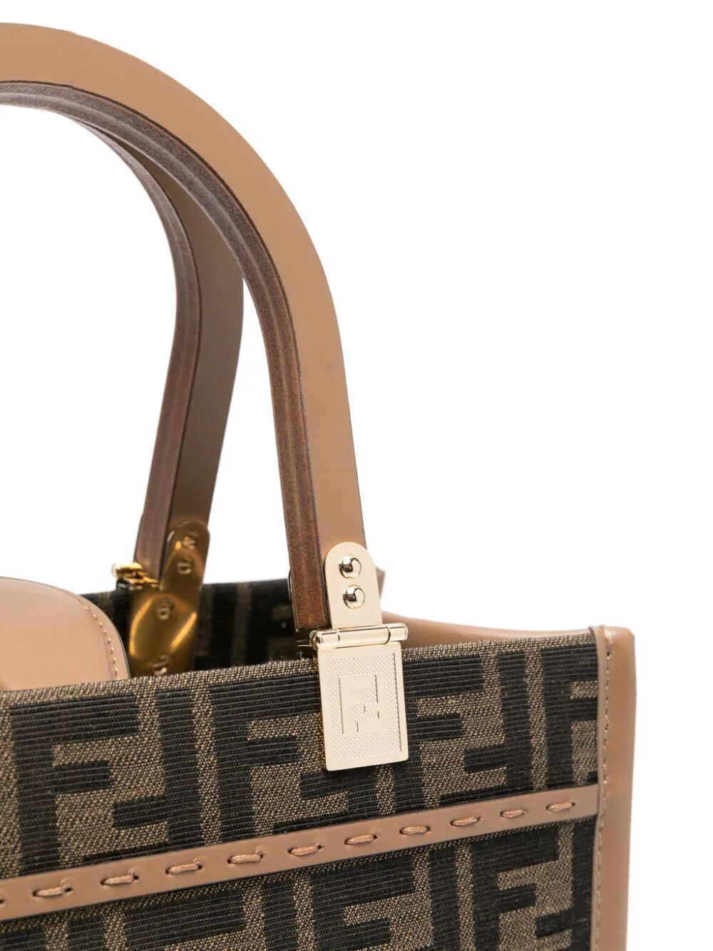 Fendi Women Fendi Sunshine Small Ff Jacquard