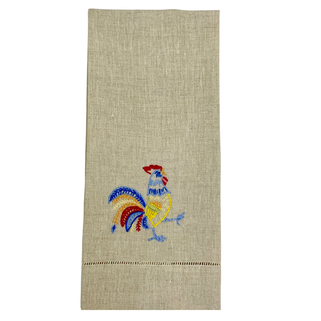 Rooster Tea Towel