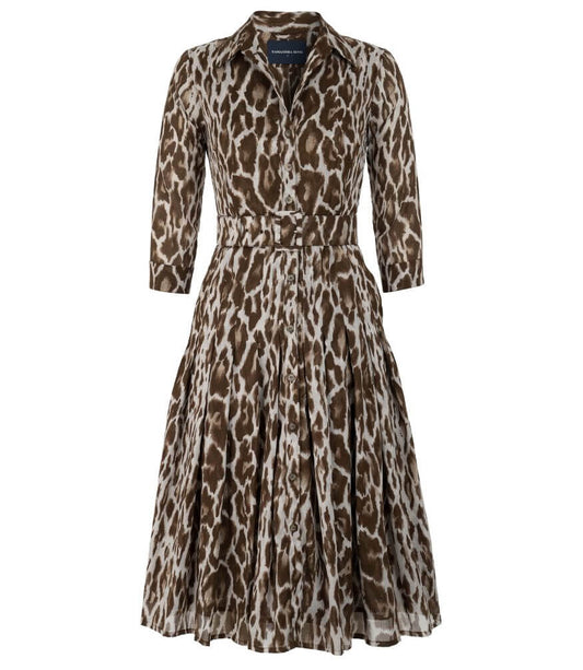 Audrey Dress #4 Beige Camel Long Dress