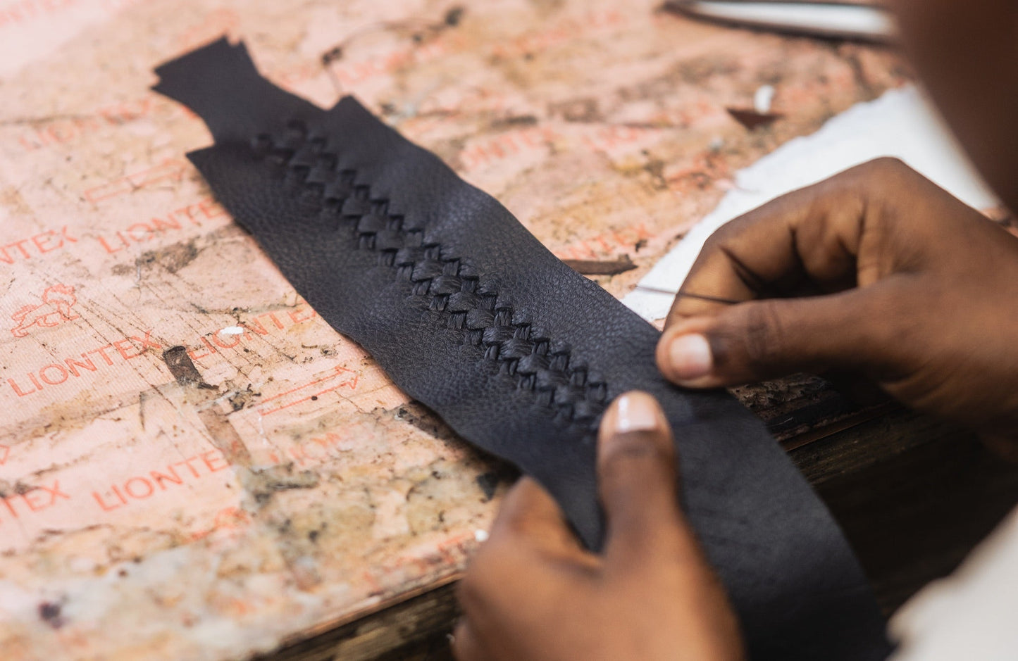 Woven Wristlet Wallet