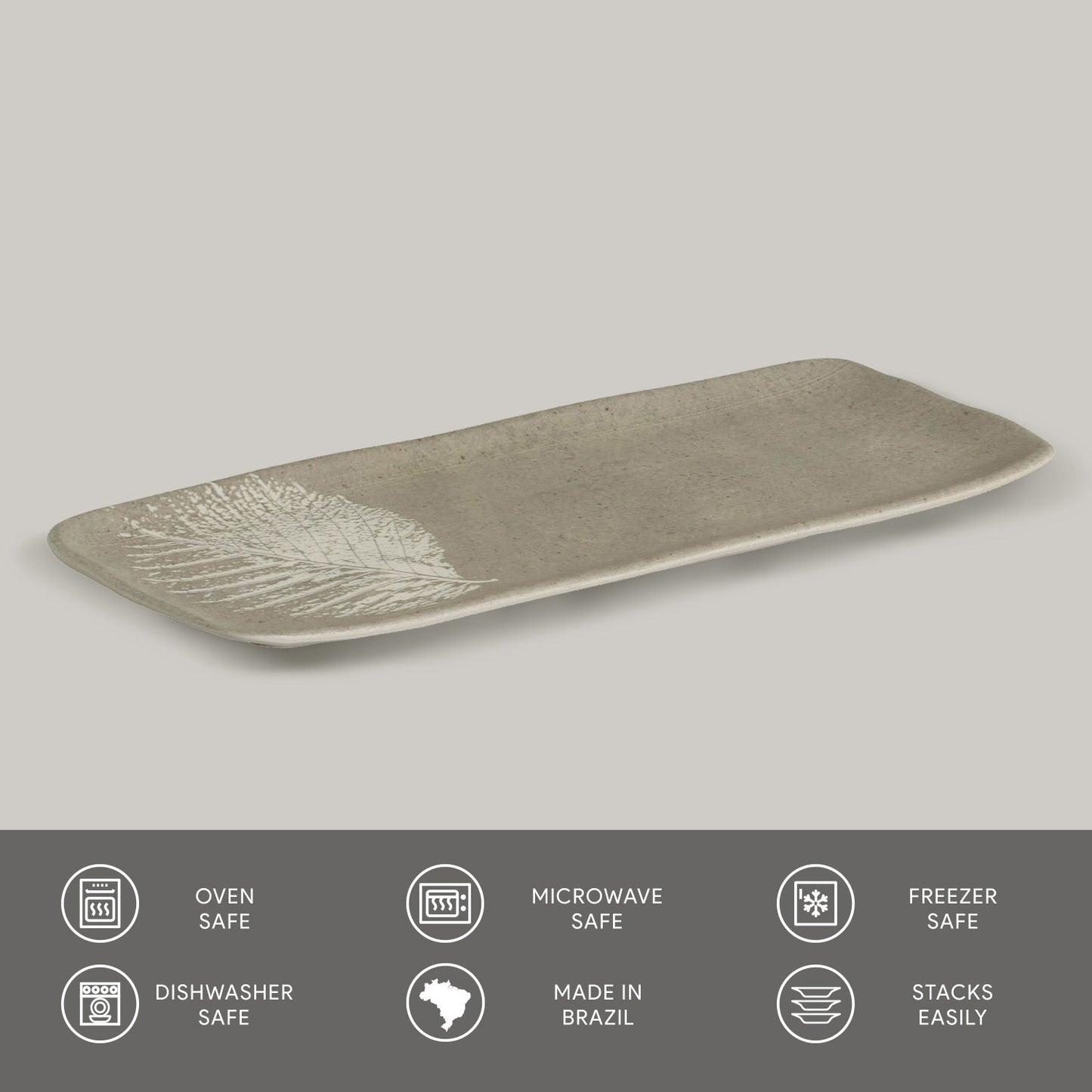 Rectangular Platter Medium Set of 4