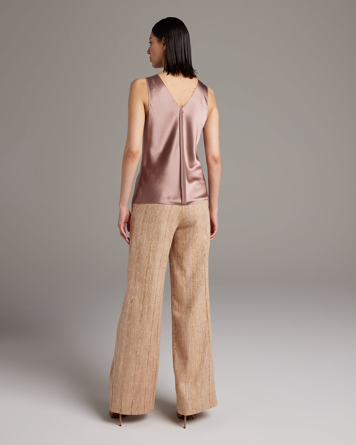 Silk Raw Edge Tank - Core