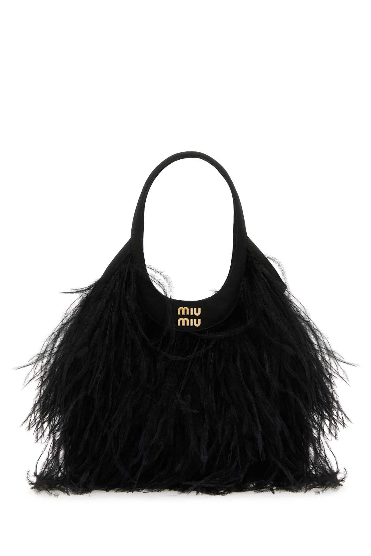 Miu Miu Women Embellished Satin Handbag