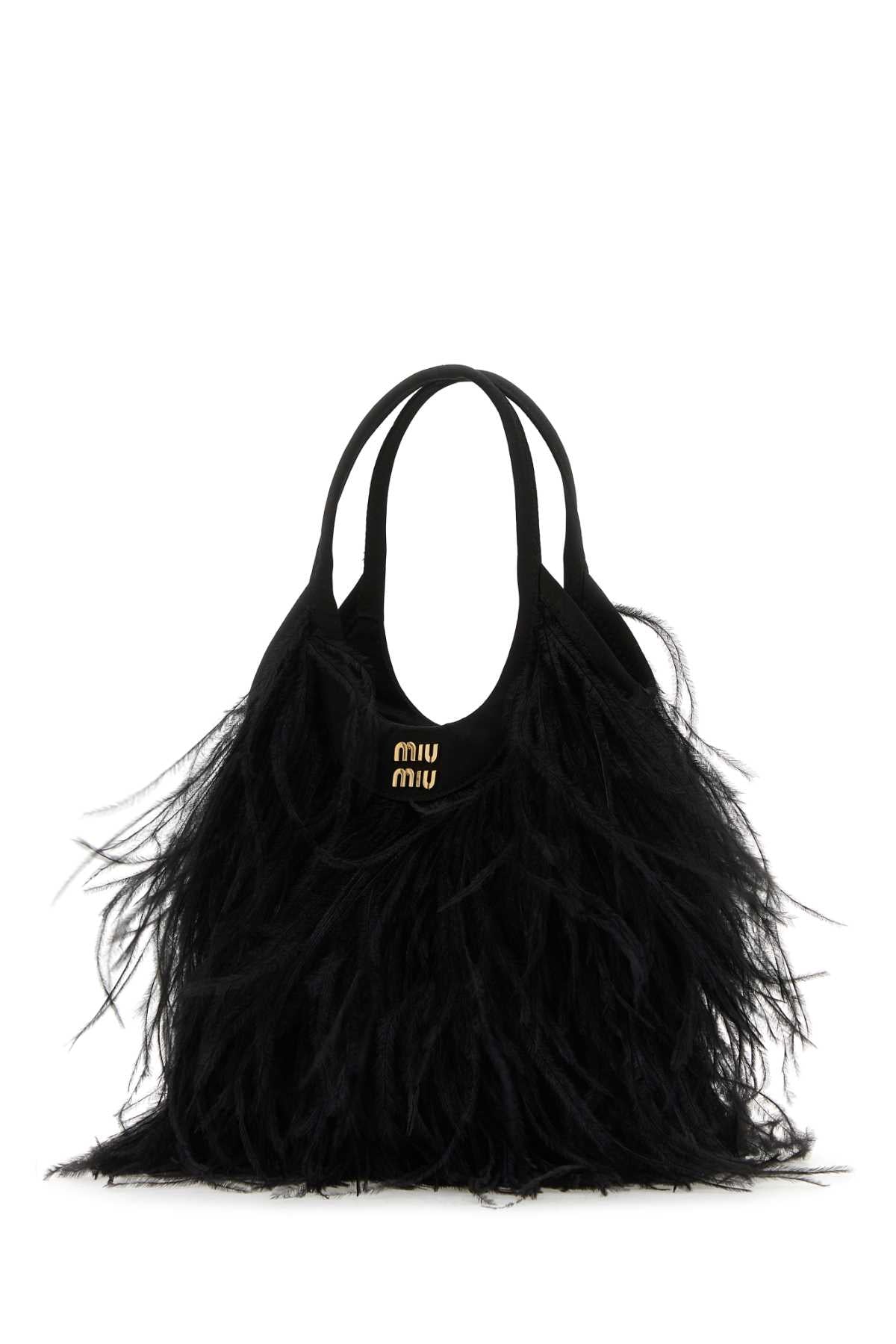 Miu Miu Women Embellished Satin Handbag