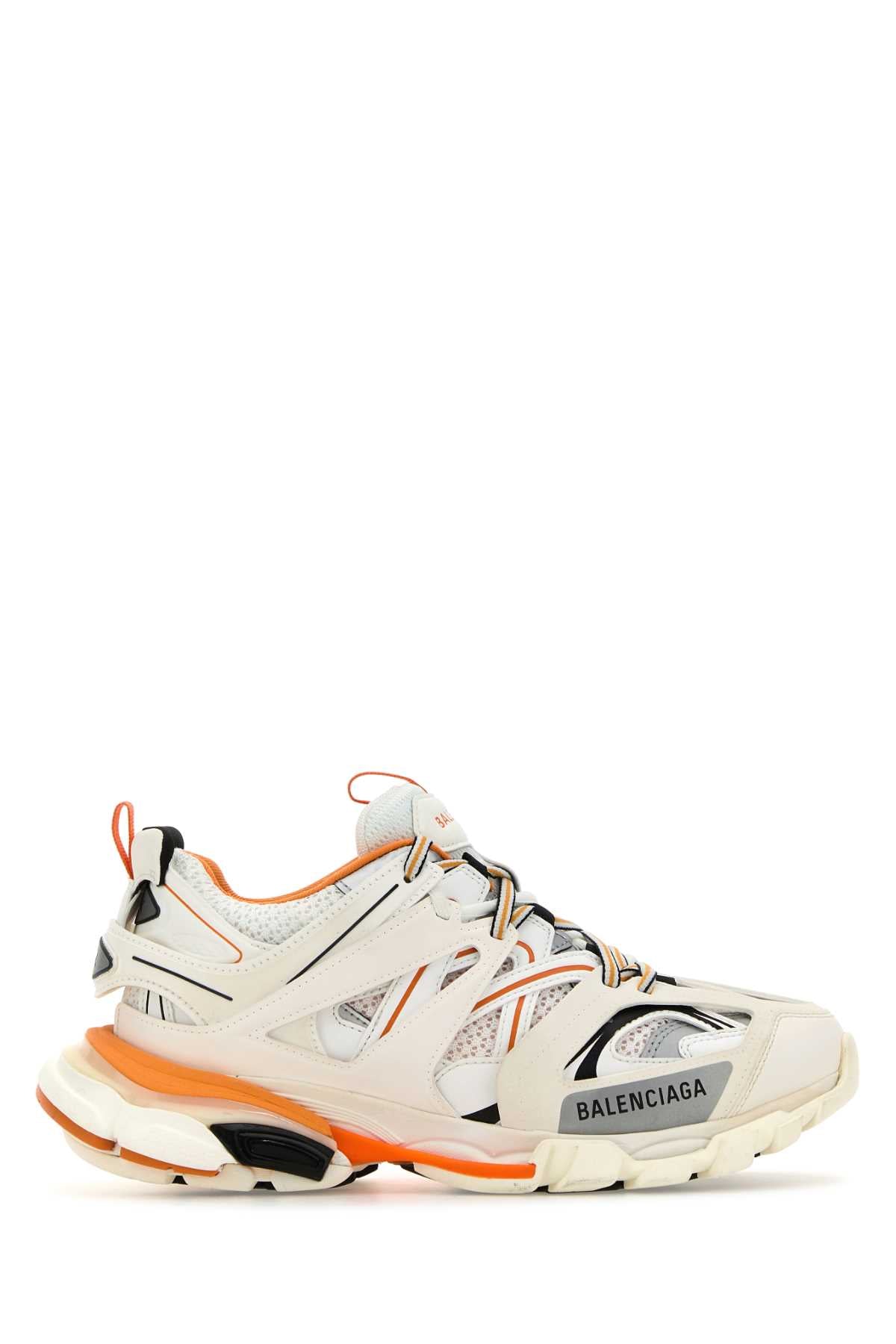 Balenciaga Women Multicolor Mesh And Rubber Track Sneakers