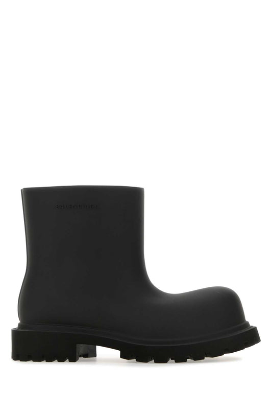 Balenciaga Women Black Eva  Ankle Boots
