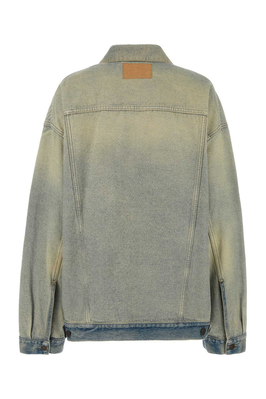 Balenciaga Women Denim Oversize Jacket