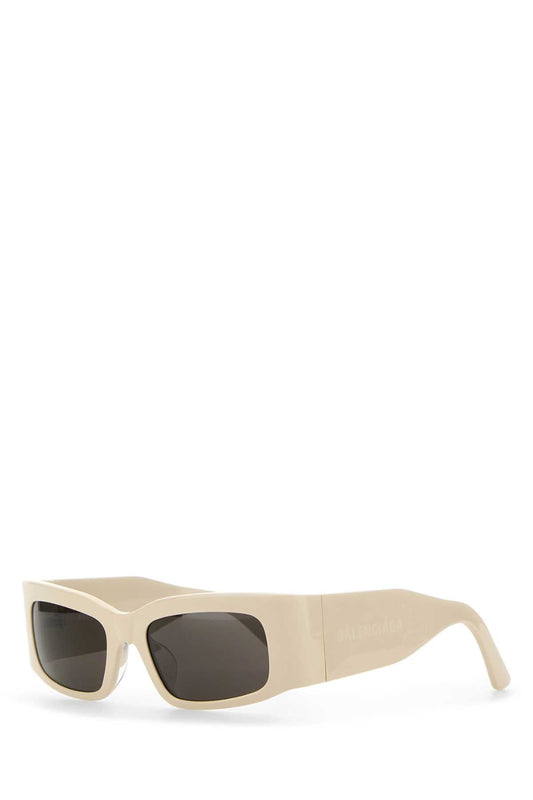 Balenciaga Women Ivory Acetate Sunglasses