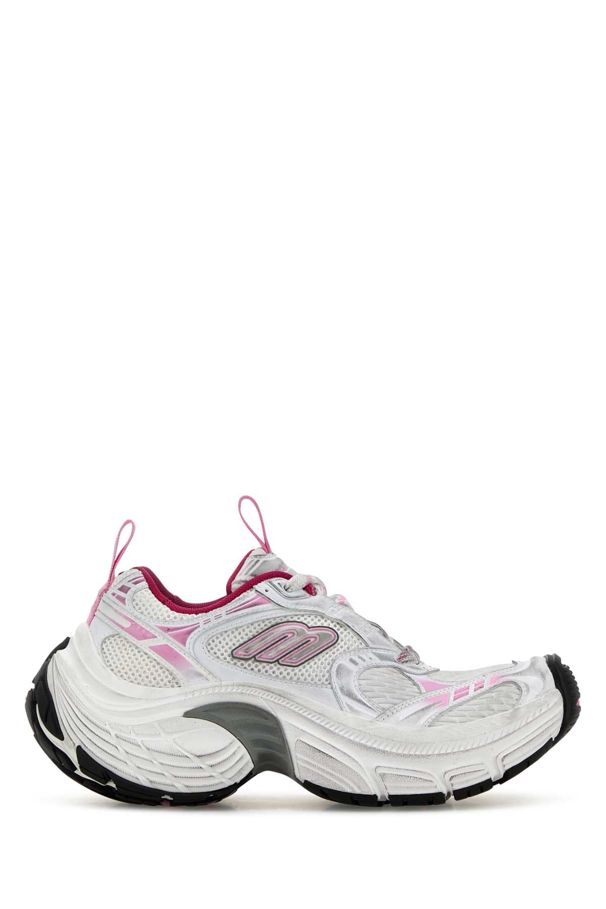 Balenciaga Women Multicolor Mesh And Rubber 6Xl Sneakers