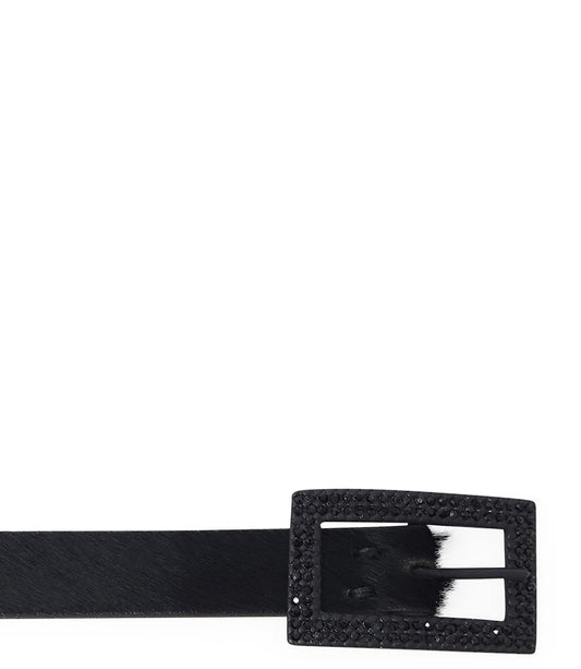 Black Leather Belt
