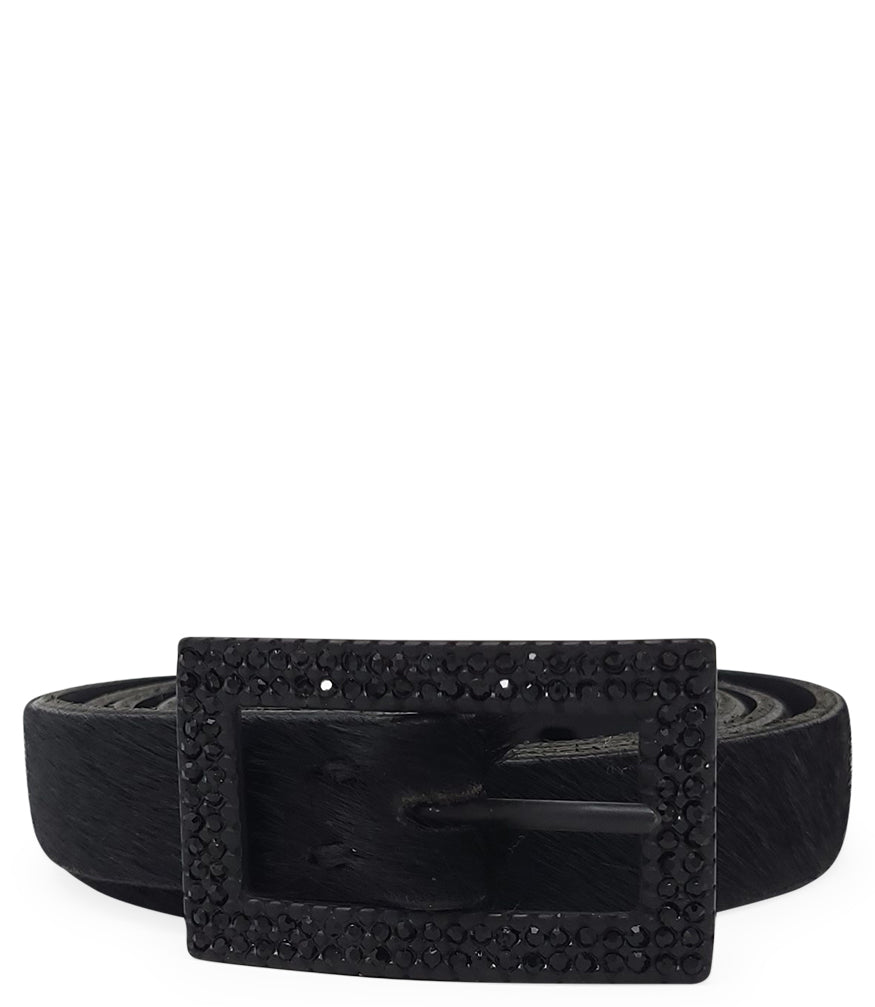 Black Leather Belt