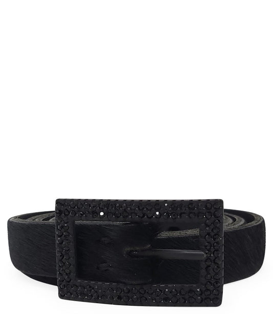 Black Leather Belt