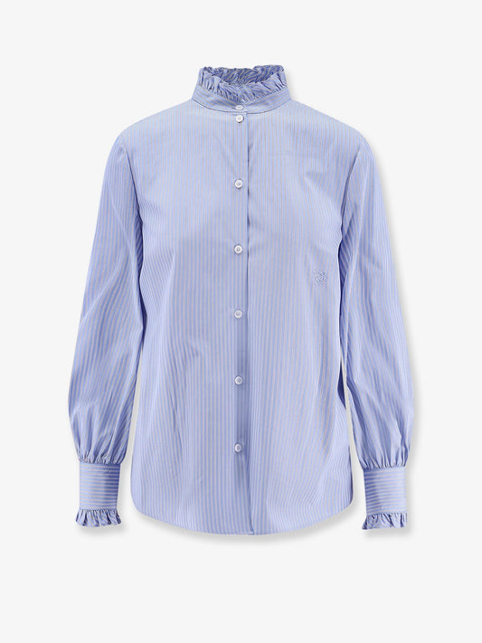 Valentino Women Classic Stripe Poplin Shirt