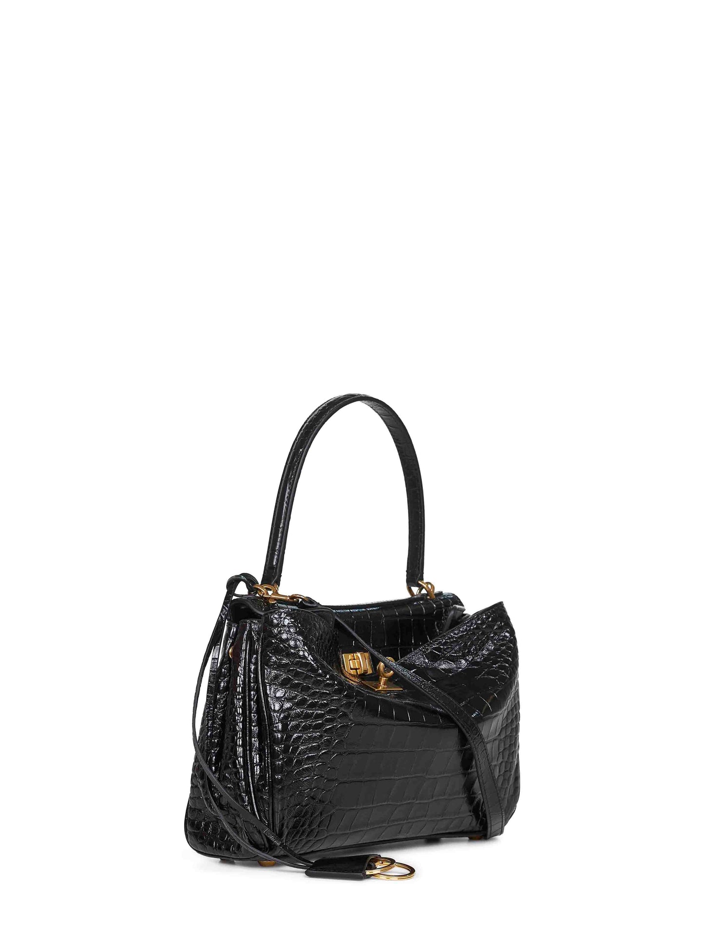 Balenciaga Women Black Rodeo Small Handbag