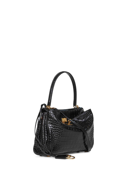 Balenciaga Women Black Rodeo Small Handbag