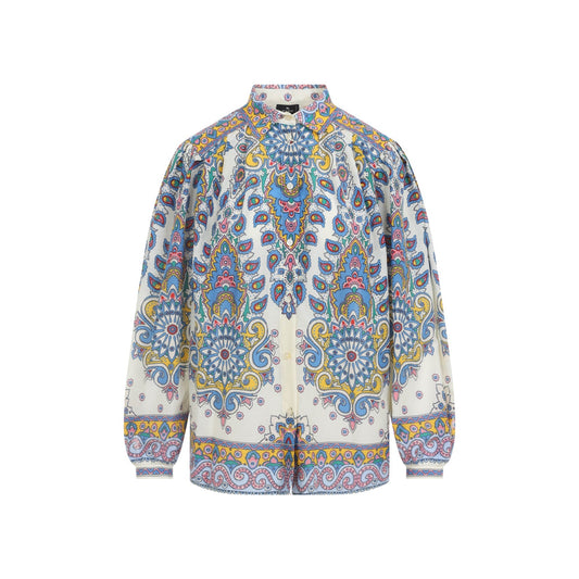 Etro Cotton And Silk Blouse Women