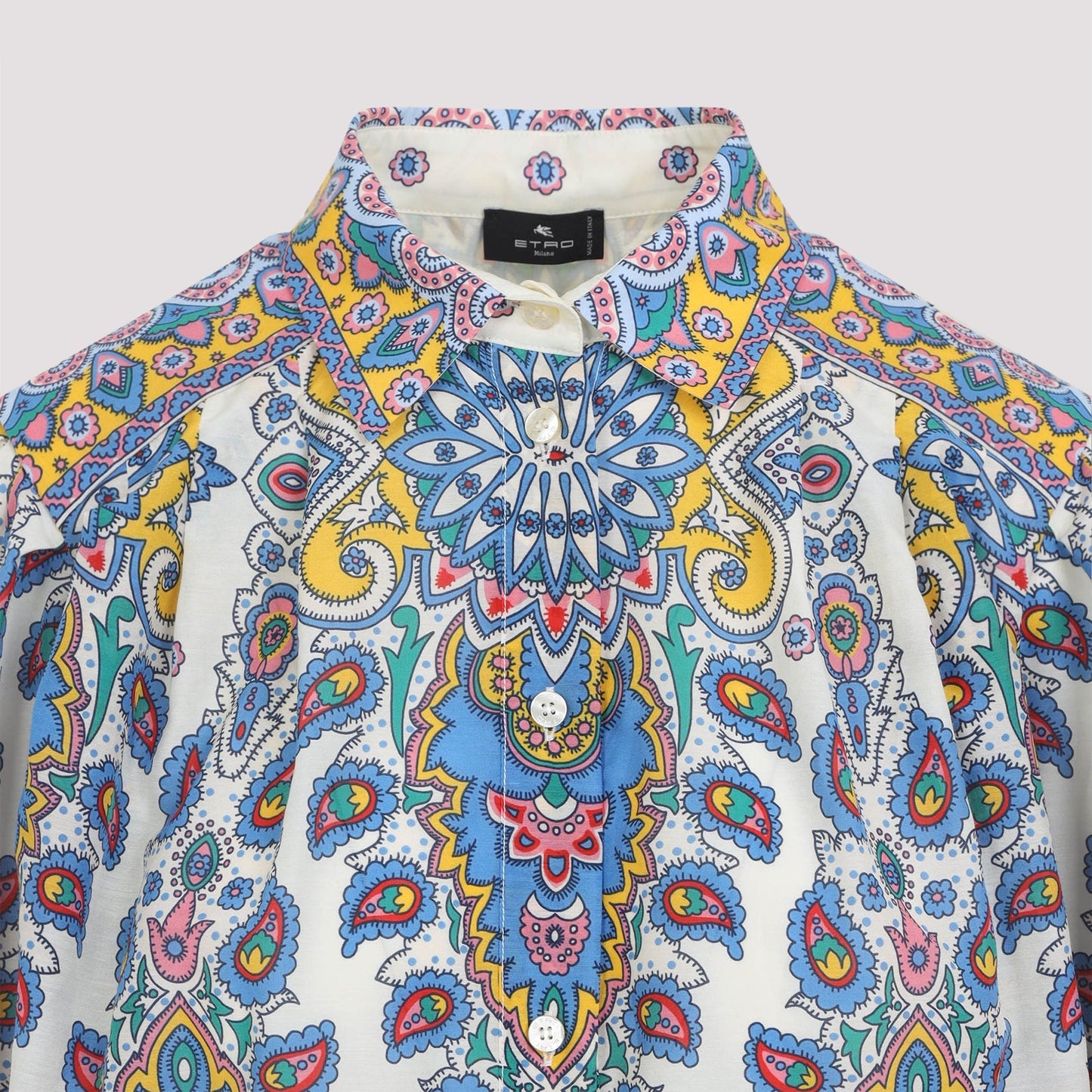 Etro Cotton And Silk Blouse Women