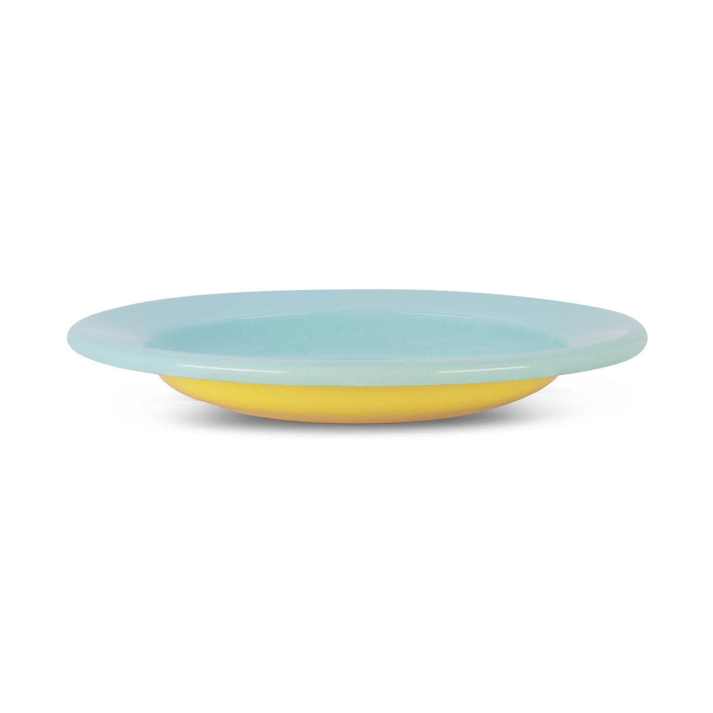 S/4 Enamel Dinner Bowl - Two Tone