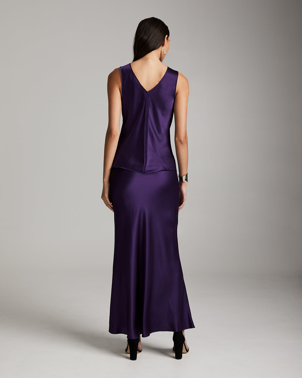 Silk Raw Edge Tank - Core